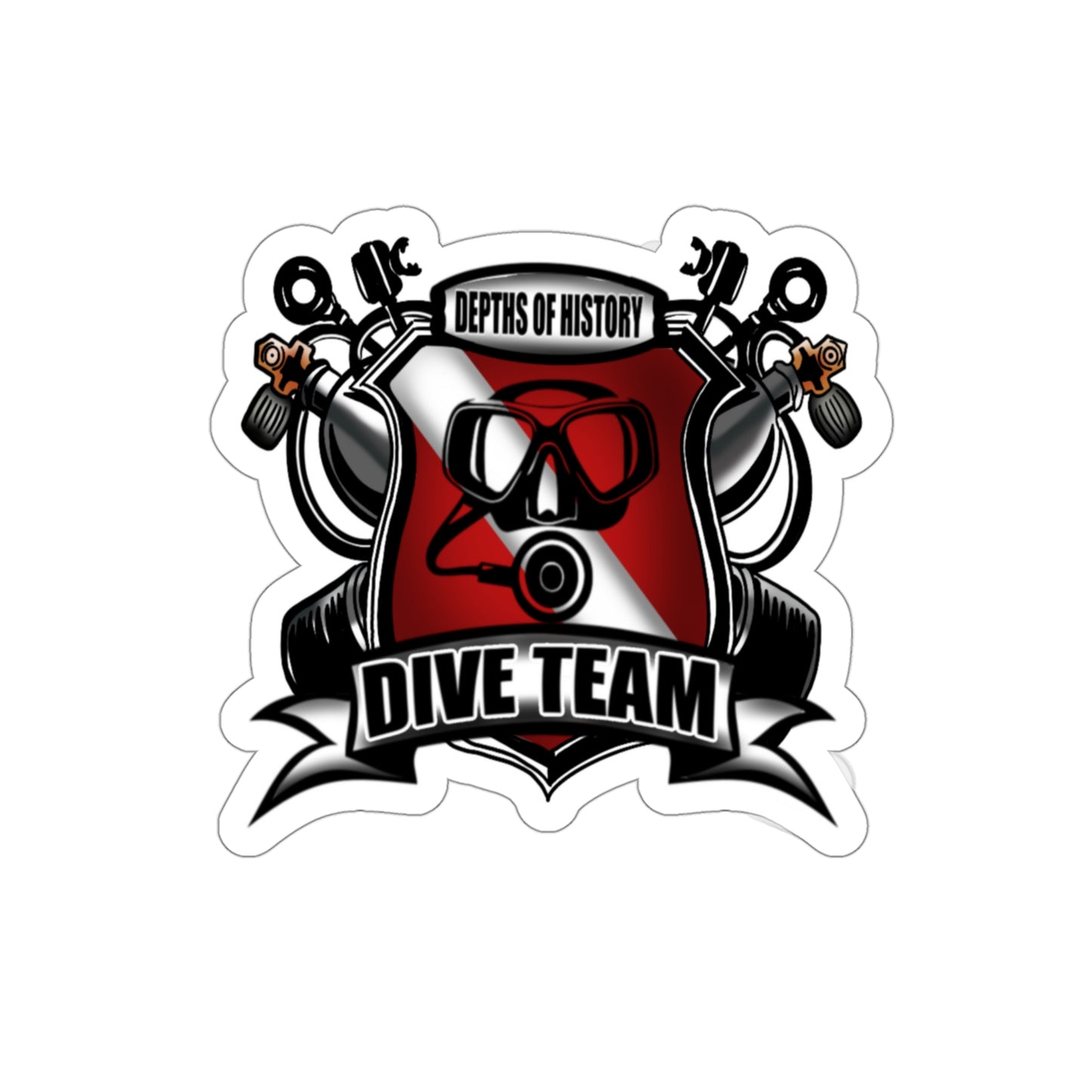 DIVE TEAM STICKER