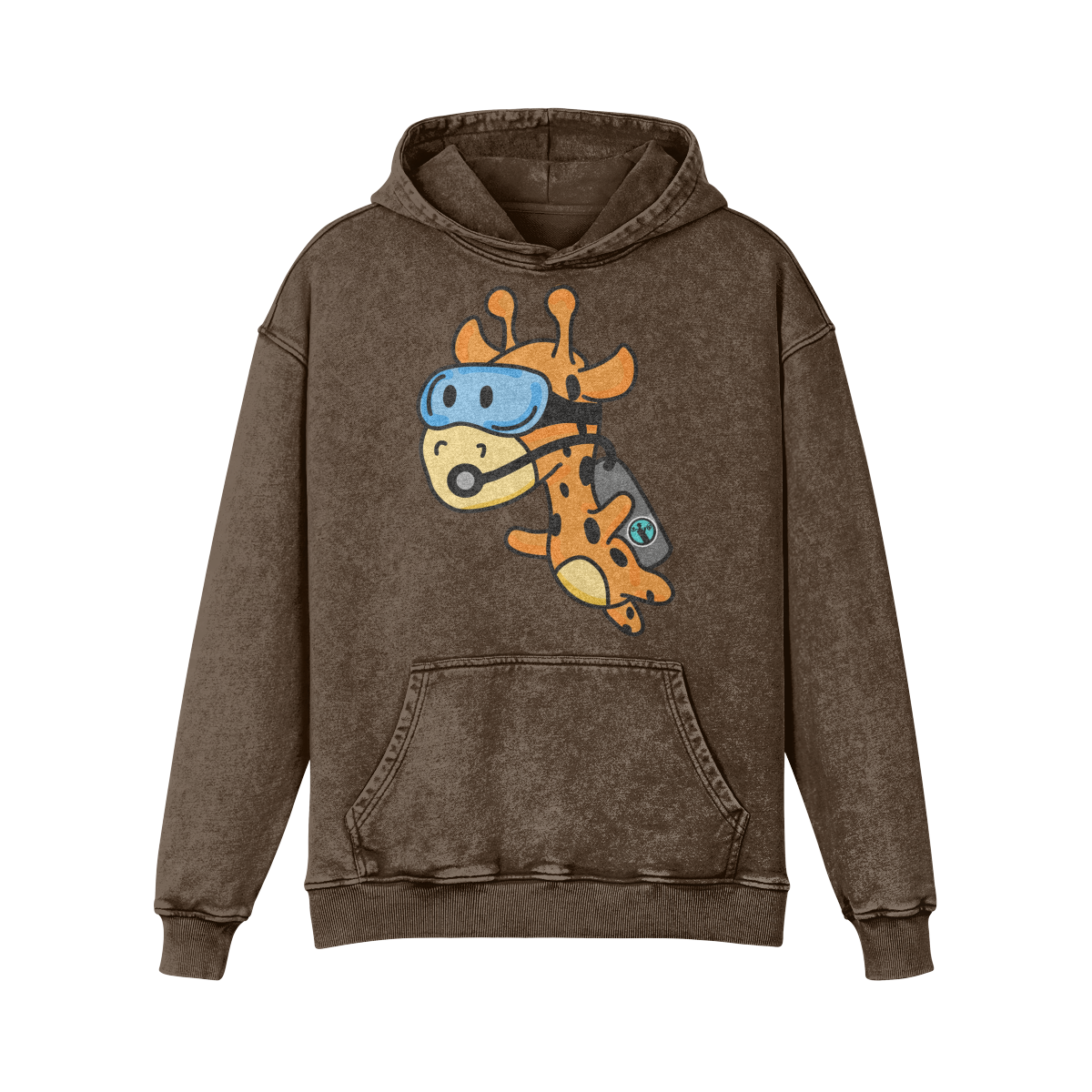 GIRAFFE SCUBA HOODIE