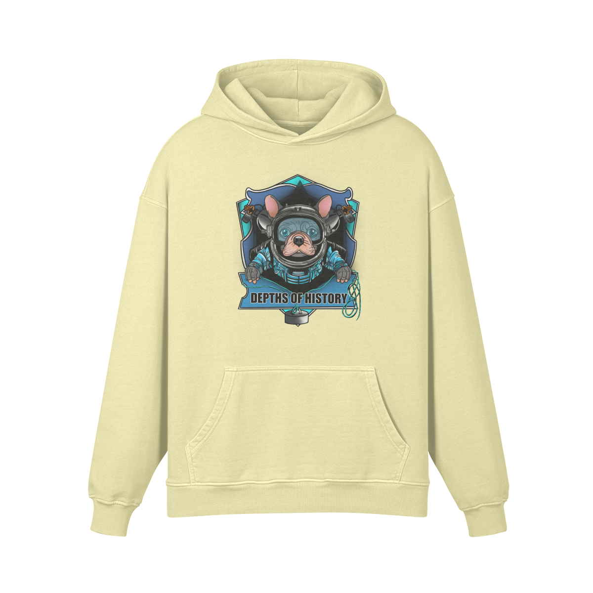 SCUBA PUG HOODIE