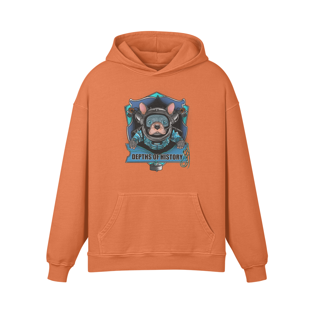 SCUBA PUG HOODIE